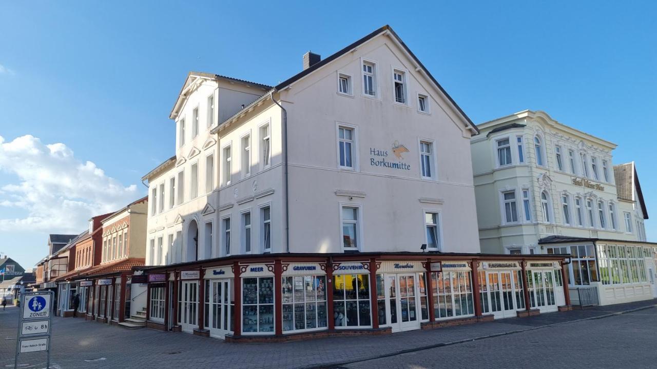 Haus Borkumitte Appartement Mellum Dış mekan fotoğraf
